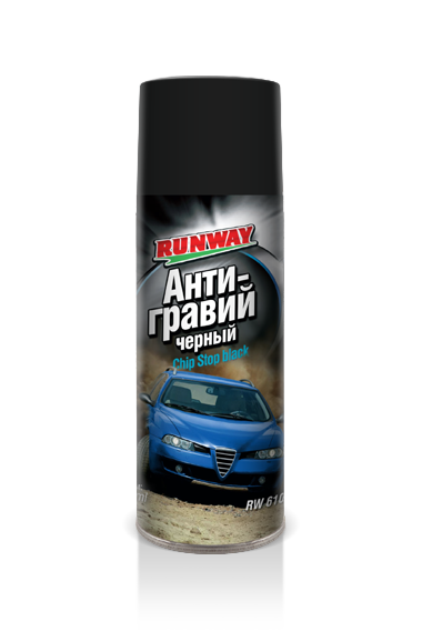 Антигравий черный 450мл аэрозоль