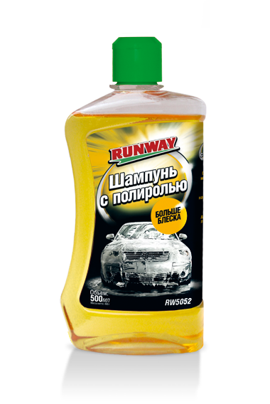 Шампунь с полиролью 500мл